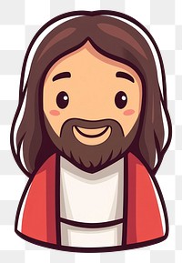 PNG Jesus Christ art illustration character.