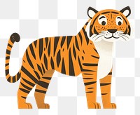 PNG Tiger illustration wildlife animal.