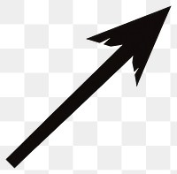 PNG Arrow graphic design simple.