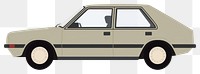 PNG Sedan hatchback car illustration automobile vehicle.