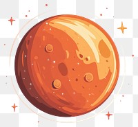 PNG Mars illustration planet space.