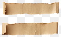 PNG Ripped brown paper tape background white cardboard.