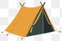 PNG Camp tent illustration outdoors camping.