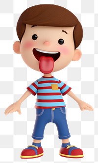 PNG Cute boy Playful illustration cartoon playful.