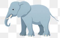 PNG Elephant illustration wildlife animal.