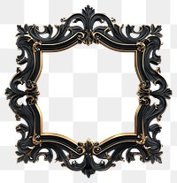 PNG Black gold frame decorative vintage photography.