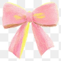 PNG Pink bow ribbon illustration color soft.