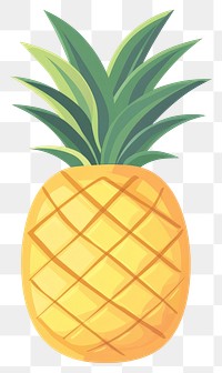 PNG Pineapple illustration produce fruit.