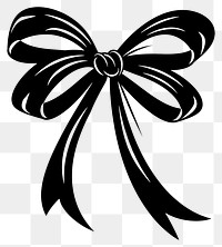 PNG Ribbon black art illustration.