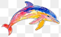 PNG Dolphin dolphin watercolor animal.