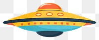 PNG Ufo illustration futuristic spaceship.