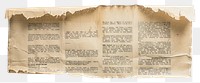 PNG Torn piece of Newpaper newspaper document vintage.