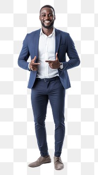 PNG A tall international business owner on casual outfit suit man professional.