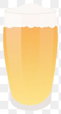 PNG Glass of beer illustration beverage drink.