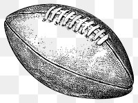 PNG American football sports illustration hand-drawn.