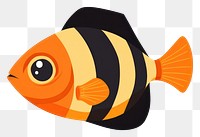 PNG Clownfish illustration animal orange.