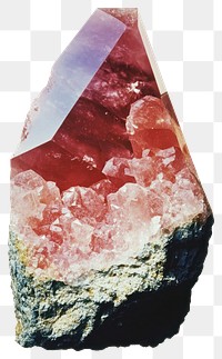 PNG Mineral gemstone crystal accessories.