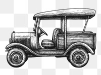 PNG Vehicle automobile drawing sketch.