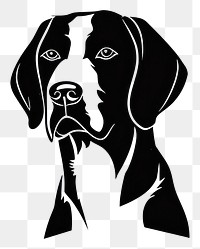 PNG Collection portrait Beagle dog illustration silhouette graphic.