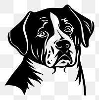 PNG Collection portrait dog illustration graphic animal.