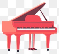 PNG Piano illustration art instrument.