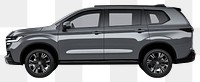 PNG Family van sedan suv car automobile vehicle.