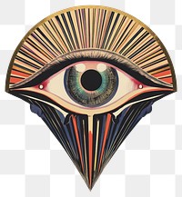 PNG An eye art illustration modern.