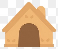 PNG Dog house doghouse cartoon simple.