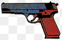 PNG Gun firearm weapon illustration.