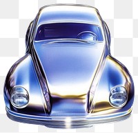 PNG 3d car shape icon vehicle transportation illustration.