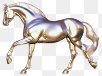 PNG 3d Horse shape icon horse illustration majestic.