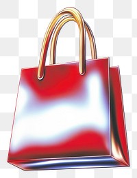 PNG 3d shopping bag shape icon illustration accessories accessory.