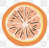 PNG Orange illustration minimalist simple.