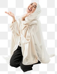 PNG Asian businesswoman happy background white.