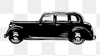 Classic car png sticker, vehicle illustration on transparent background. Free public domain CC0 image.