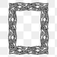 Mirror frame png sticker illustration, transparent background. Free public domain CC0 image.