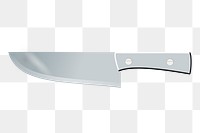 Knife png sticker illustration, transparent background. Free public domain CC0 image.