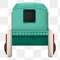 Vintage train png sticker, vehicle illustration, transparent background. Free public domain CC0 image