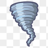 Storm png sticker illustration, transparent background. Free public domain CC0 image.