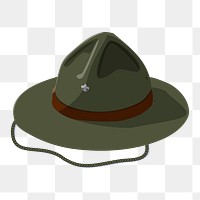 Hat png sticker illustration, transparent background. Free public domain CC0 image.