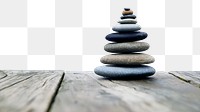 Rock stack png border, transparent background