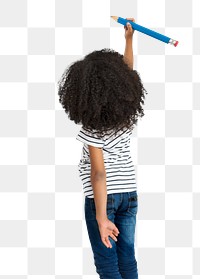 Kid drawing png sticker, transparent background