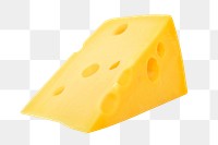 Cheese png sticker, dairy product image on transparent background