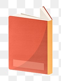 Notebook png sticker, transparent background