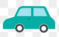 Car png sticker, transparent background