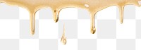 Oil drip png border, transparent background