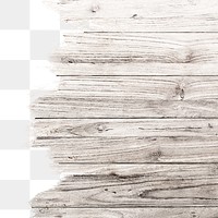 Old wood png border, transparent background