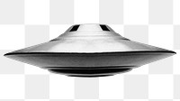 UFO png sticker, transparent background