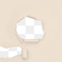 Paper hole png overlay, transparent design