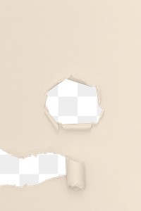 Paper hole png overlay, transparent design